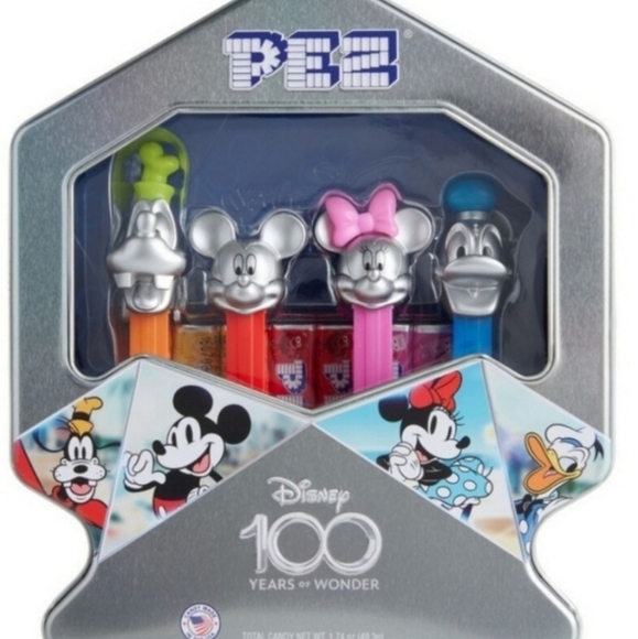 Disney mickey mouse & minnie mouse 100 anv & pez dispensers candy cases new - Picture 4 of 6